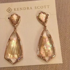 Kendra Scott Carey Rose Gold Earrings